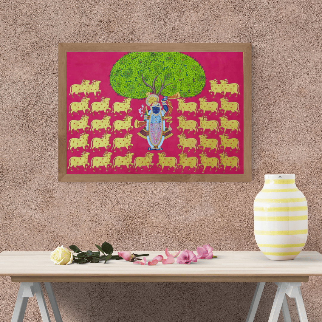 The History and Legacy of Pichwai Paintings: A 400-Year Artistic Tradition